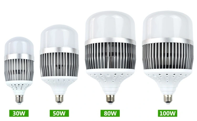 Nuevo diseño de luz blanca natural 30W/50W/80W/100W/150W Bombilla LED