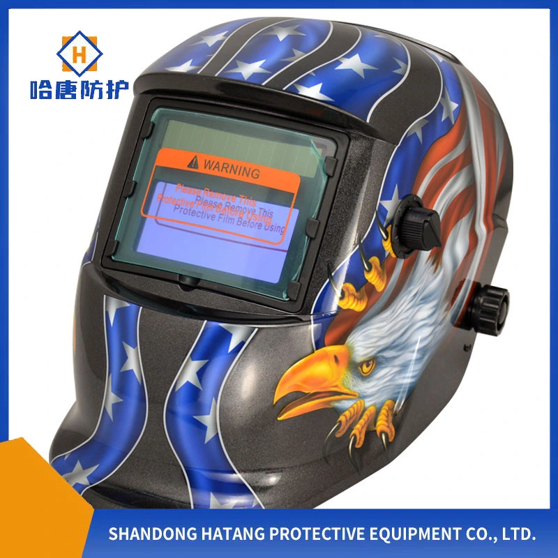 CE En169/En175/En379 Solar Auto Darkening Welding Mask/ANSI Z87.1 Welding Helmet for TIG MIG Welding