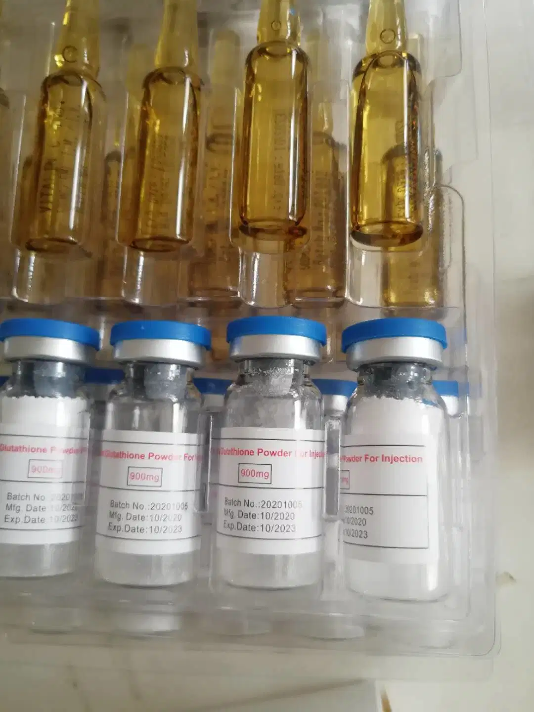 Antioxidant Glutathione Powder for Injection 900mg High quality/High cost performance  Gsh