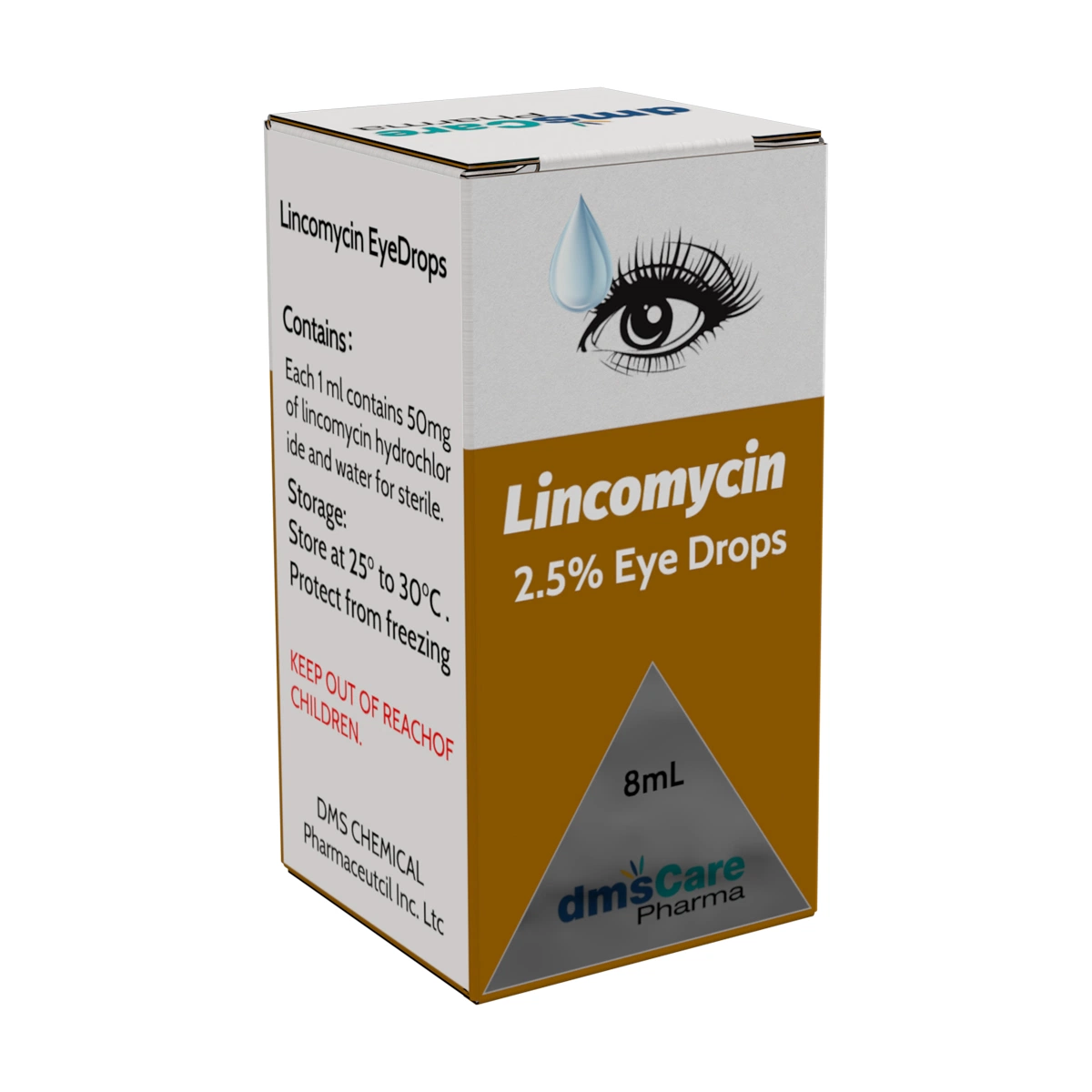 Lincomycine Hydrochloride gouttes oculaires 8ml: 0.2g