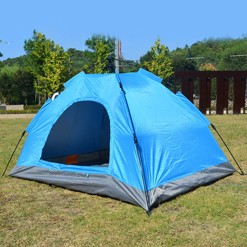 Double Camping Tent Travel Portable Without Setting up The Automatic Tent