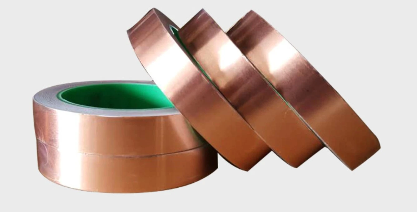 Die Cut Conductive Copper Foil Paper Key Switch Copper Sheet Shielded Copper Foil Electromagnetic Shielding Tape