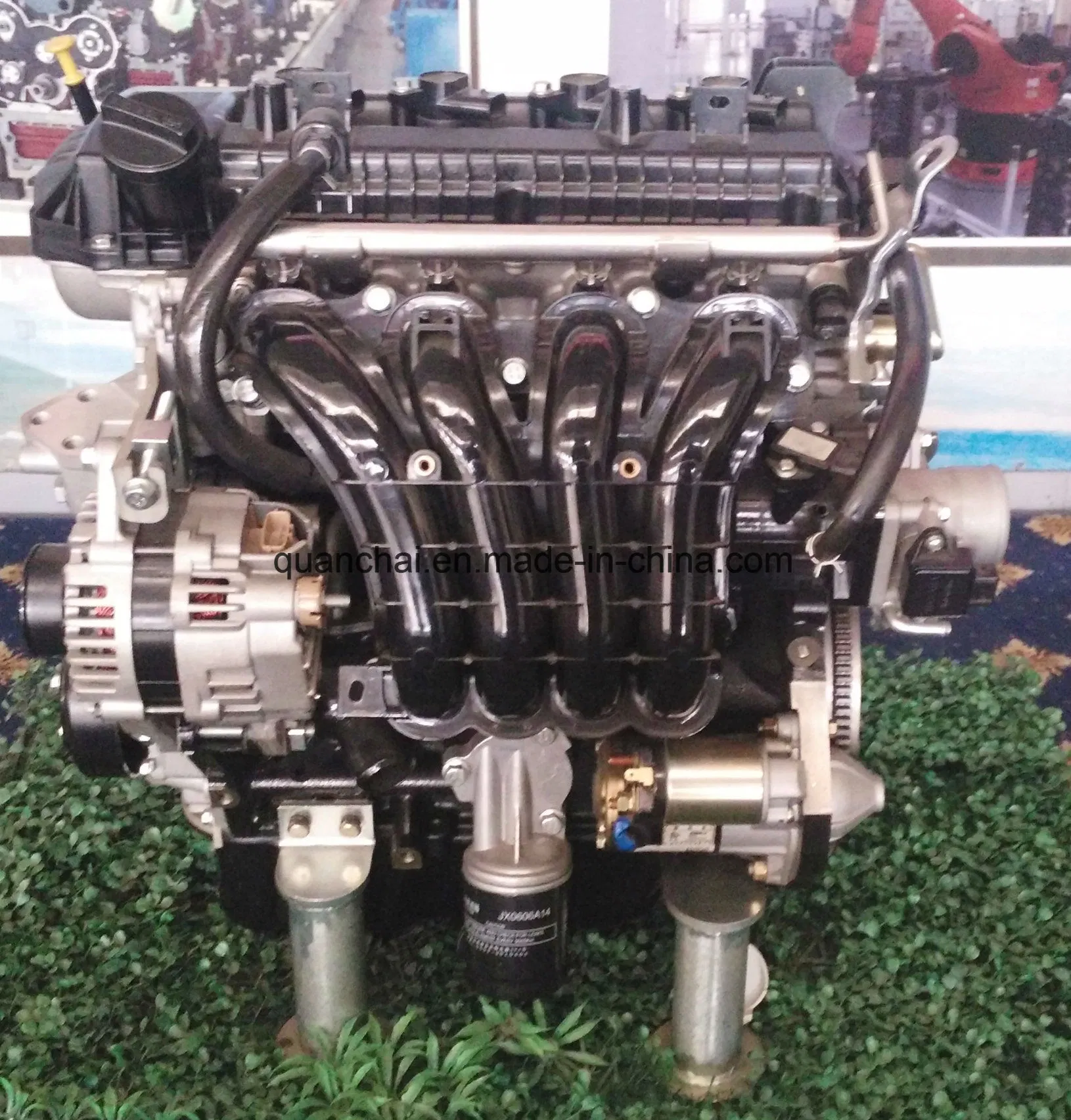 Turbocharged and Inter Cooled Vehicle Engine for Pickup Truck