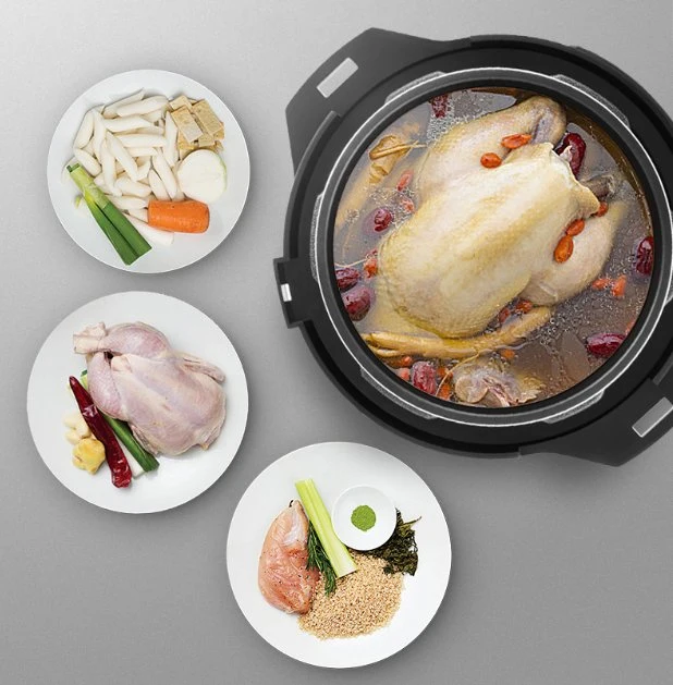 Large Capacity OEM Stainless Steel Commercial Electric Pressure Cooker 10L for Hotel Restaurant