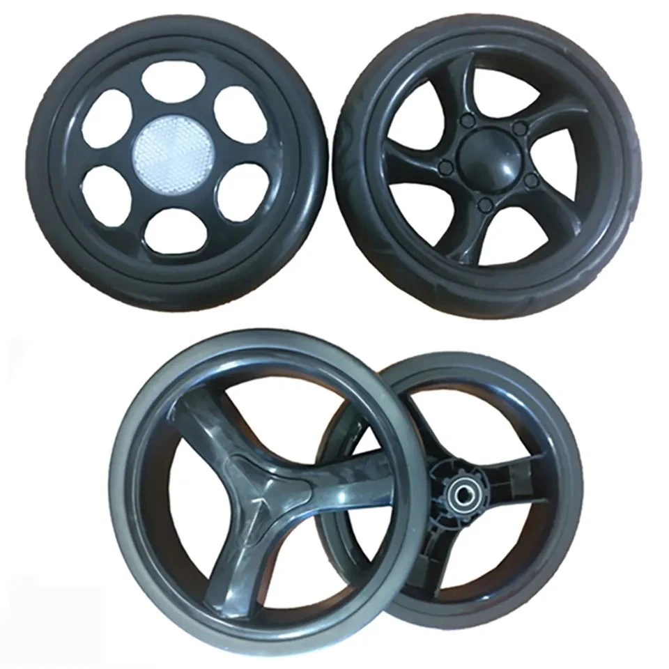 8" 10" Baby Stroller Wheel EVA Foam Wheels PU Foam Wheel Plastic Spoke Wheel