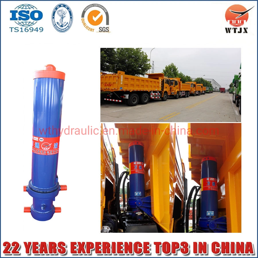 FC Type Front Mount Telescopic Hydraulic Cylinder for Tipping or Dump Trucks