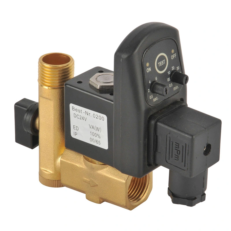 2/2 Way Klpt Electronic Drain 1/2 Inch Water Valve with Timer