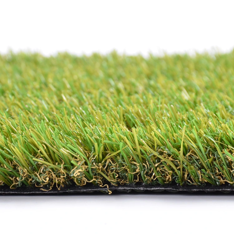 Natural Looking Meadow Green Synthetic Turf Carpet for Landscape, Home Use Fake Artificial Grass