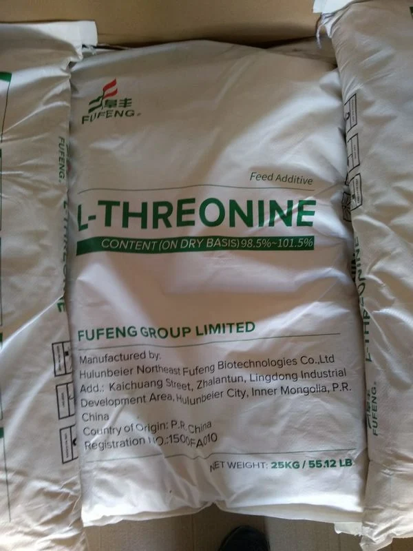 Marque Meihua de haute qualité de L-thréonine Grade d'alimentation 98,5 %
