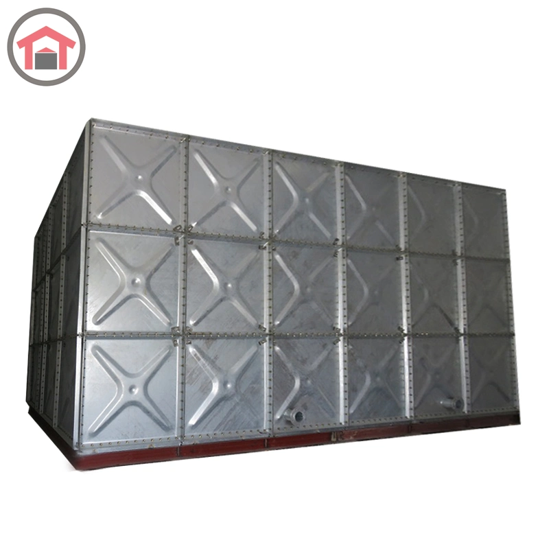 Manufactory Made Price of Elevated Large Anti-Corrosion Metal Iron Gi Mild Steel Water Tank for Agriculture with Low Price