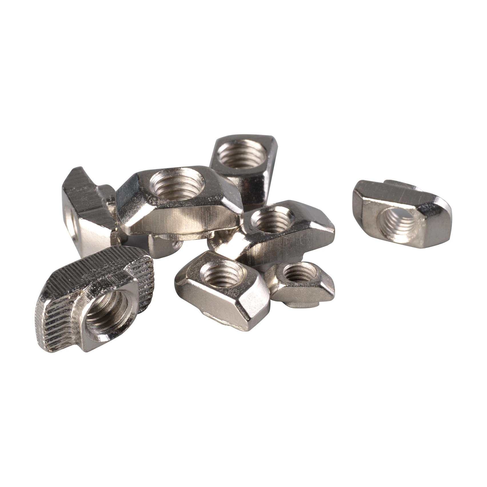 High quality/High cost performance  M5 M6 M8 Elastic T Nut with Ball for Aluminium Profile Accessories