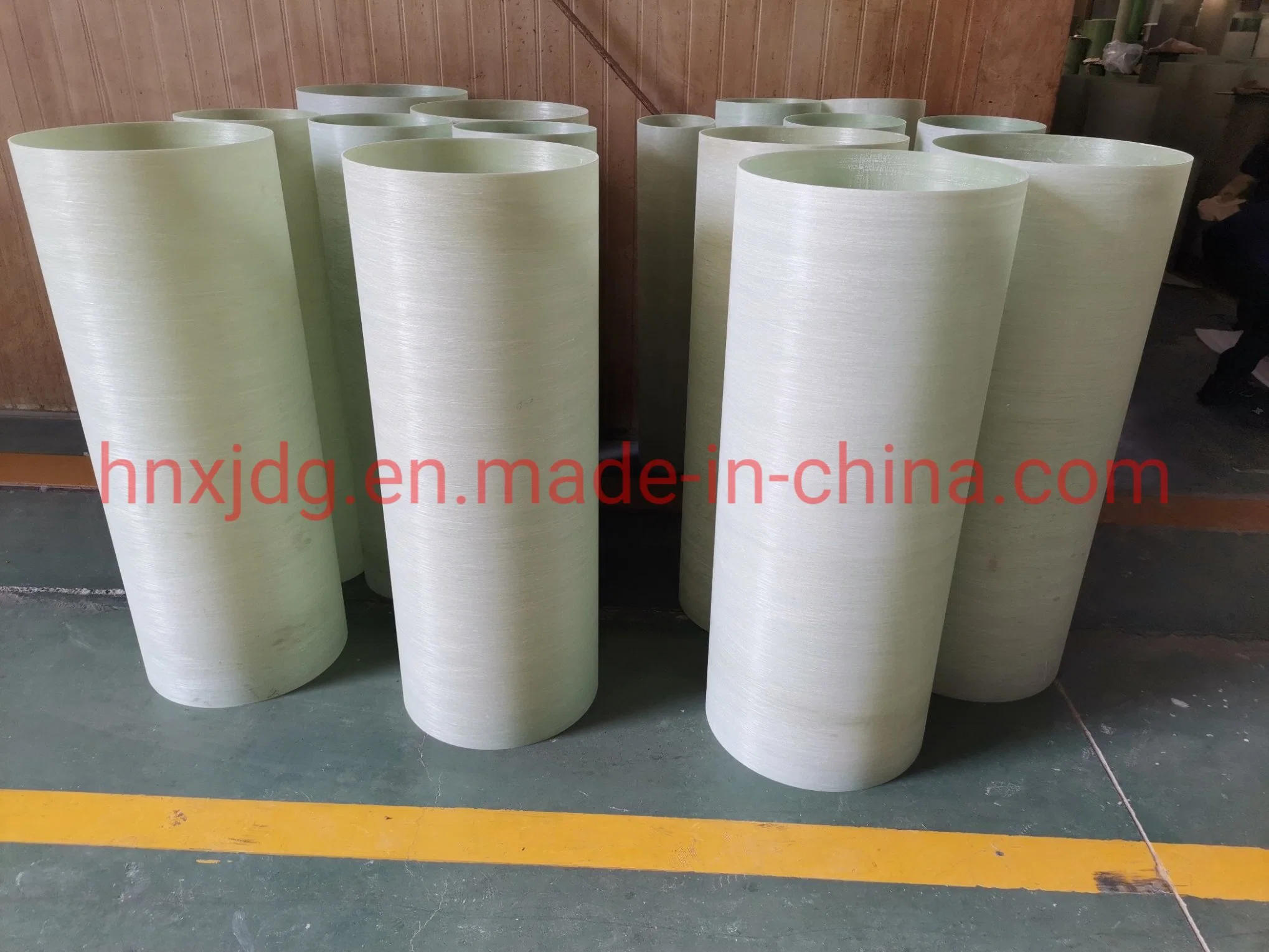 High Heat Resistance Class Epoxy-Resin Fiberglass Filament Winding Tube/Pipe