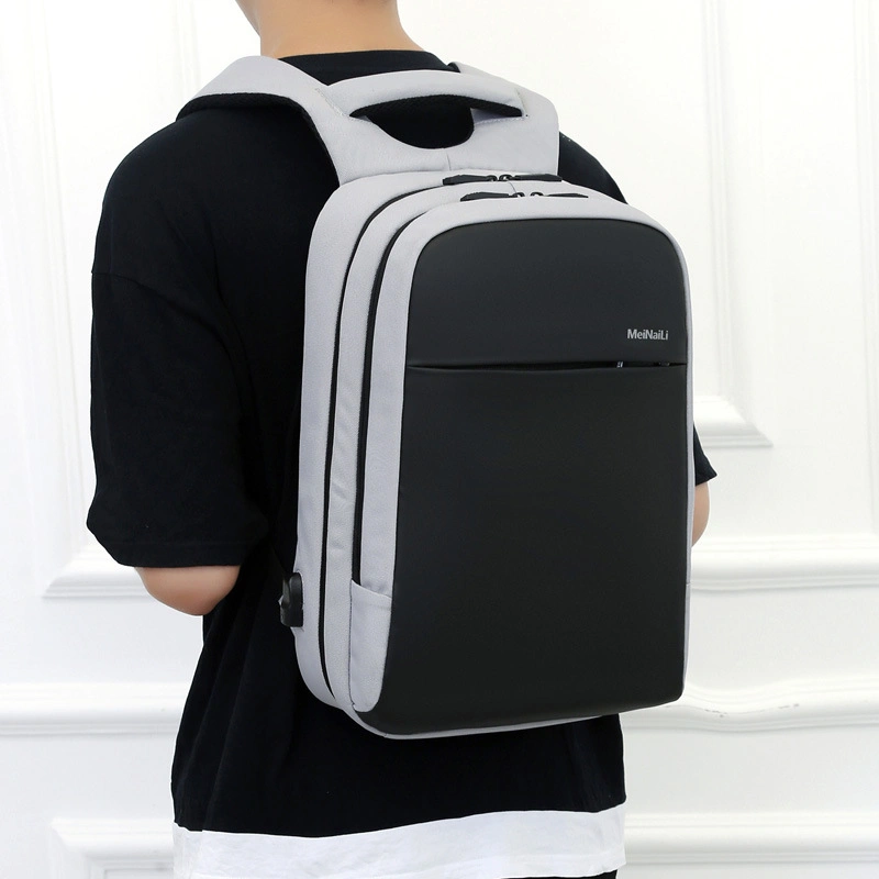 Männer Rucksack USB Laden Wasserdicht 15,6 Zoll Laptop Casual Oxford Männliche Business Tasche Mochila Computer Notebook Schule Rucksäcke