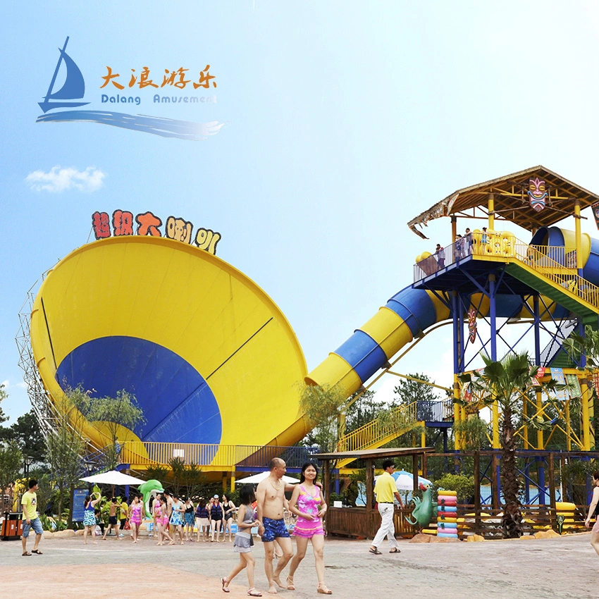 Water Park Playgrounds Swimming Pool Slide Garden Equipments