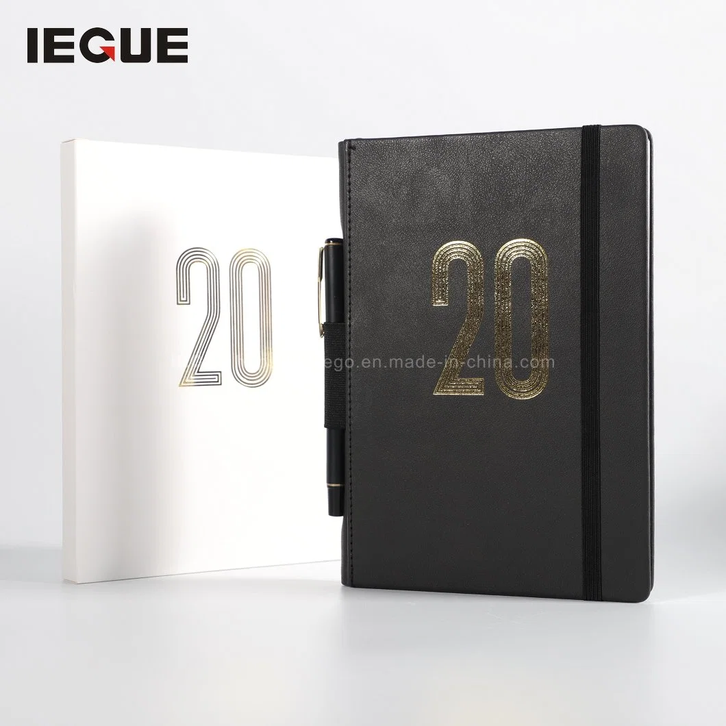 Custom Logo A5 Hardcover notebook Journal PU Leather Notebook Stationery