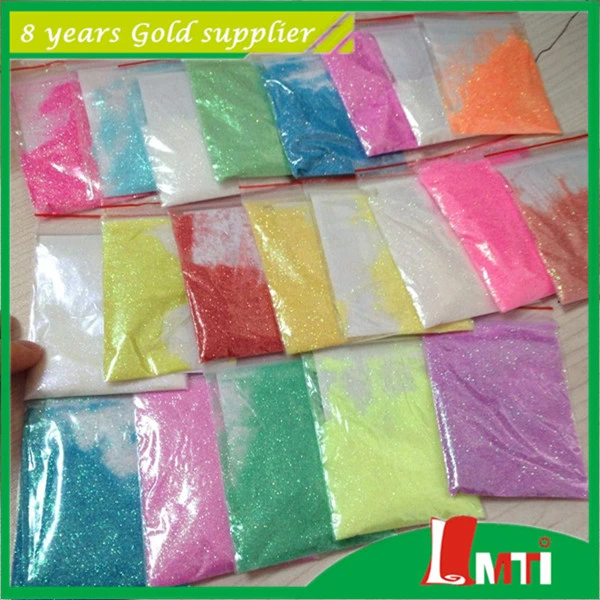 Glitter Glitter a granel en polvo para pared exterior pintura Glitter