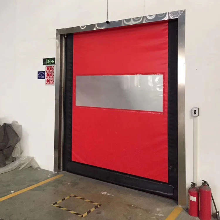 Insulated Rolling Shutter Door Aluminium Gate Retractable Screen Door PVC Garage Price