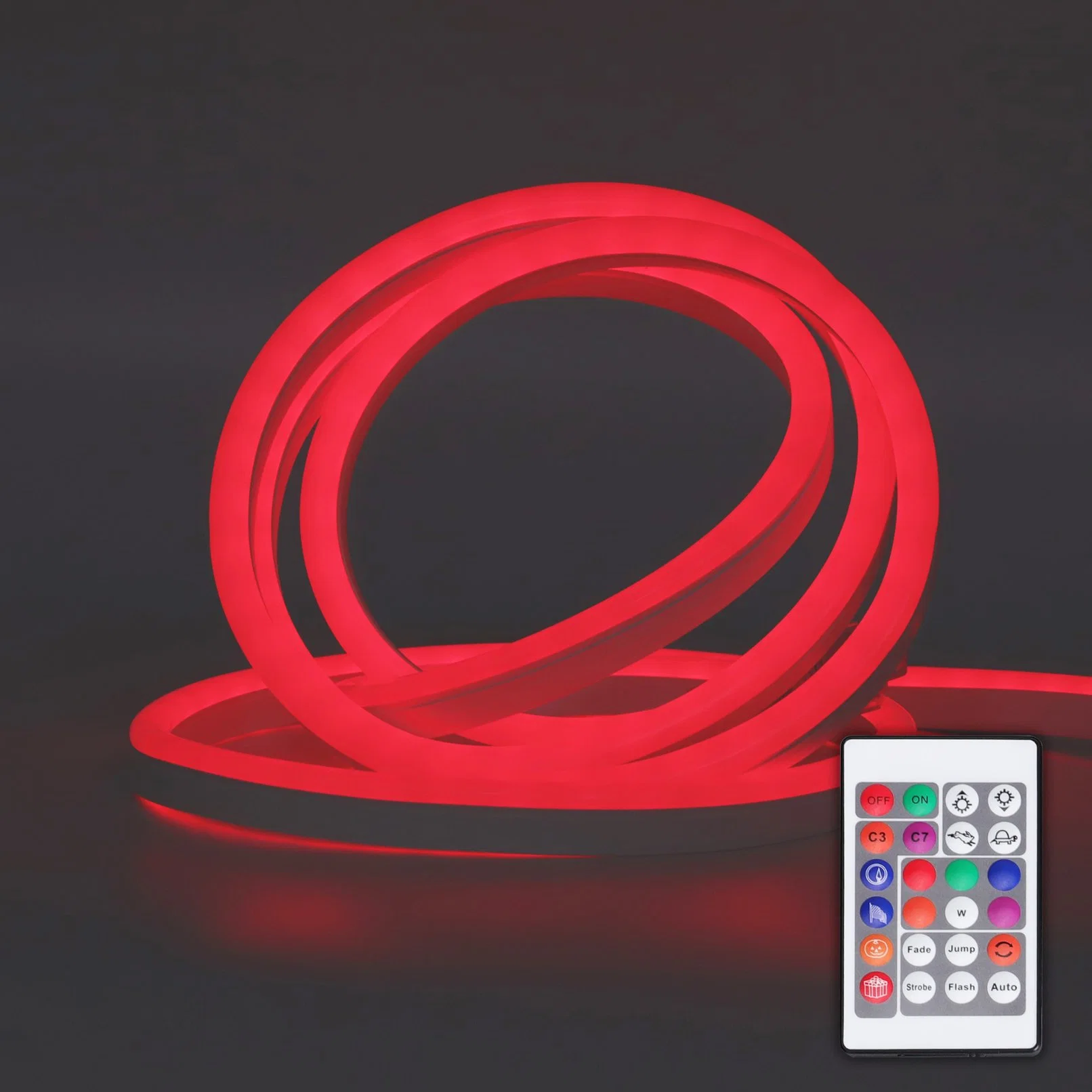 IP65 Waterproof LED Neon flexible Strip Lights for Party Decorations