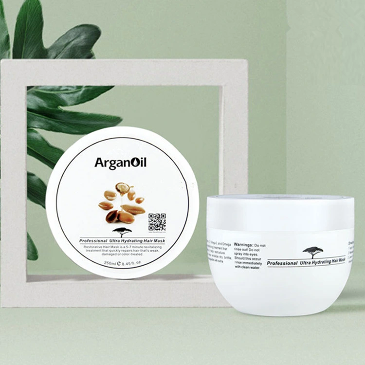 Cosmetics Wholesale/Supplier Organic Nourishing Argan Oil Hair Mask Skin Care