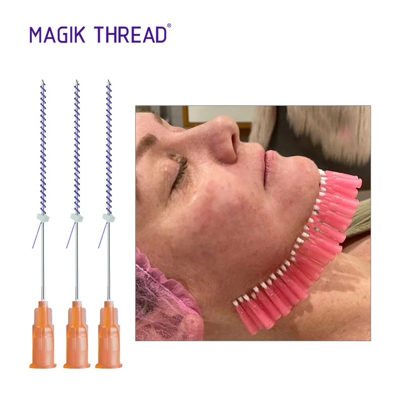 Magik Thread Face Lifting Mono Screw 3D 4D 6D Cog Molding Pdo Thread for Buttocks Lifting