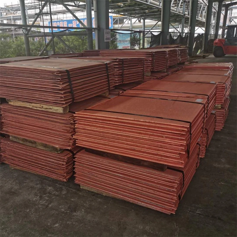 Manufacturer Sale The High 99.99% Pure Electrode Copper Cathode