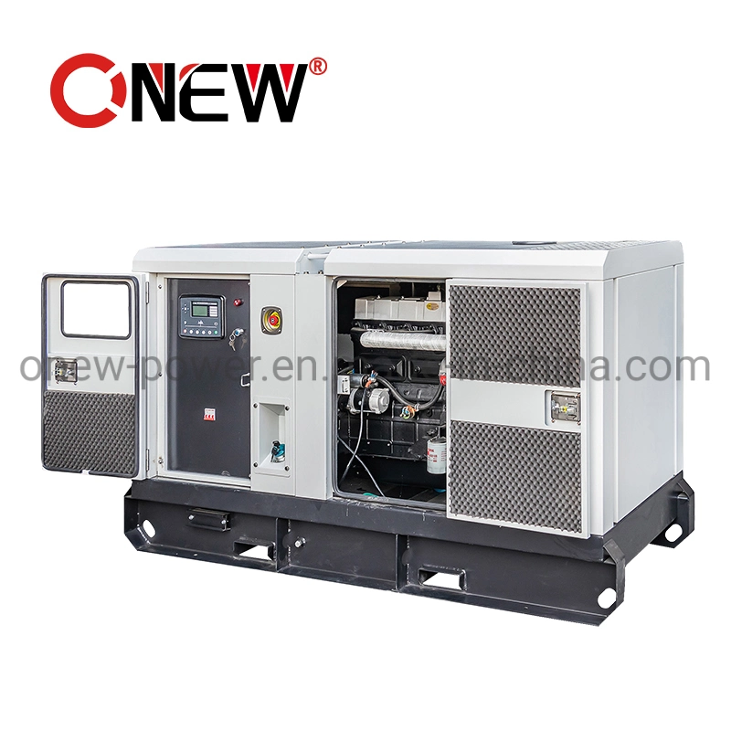 Used Generator Water Cooled OEM Isuzu 30kv/30kVA/24kw 1 Phase Diesel Electricity Power Open Frame for Building Office Diesel Generating Price List for Sale