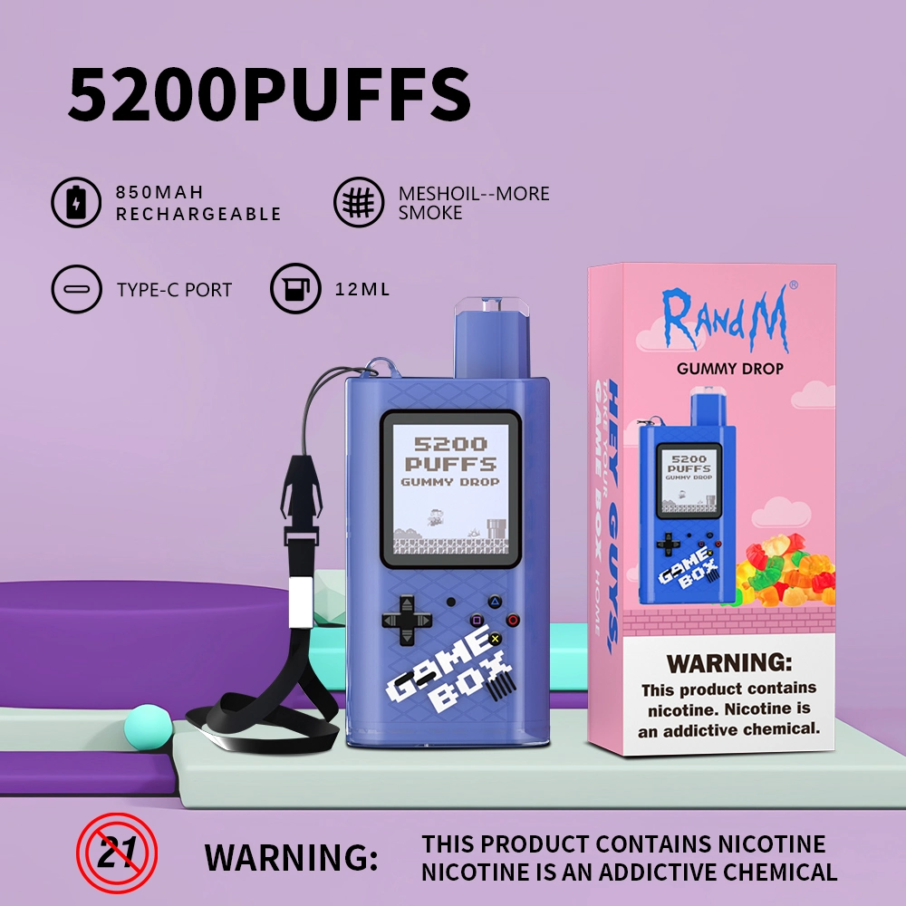 Fumot Randm Game Box avec 20 saveurs Vape