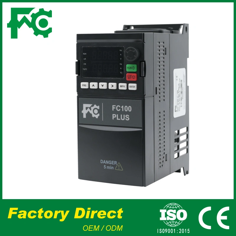 FC100P La Serie 50Hz/60Hz a 220V 380V 480V AC Inversor de frecuencia Unidad para 0.4~400kw