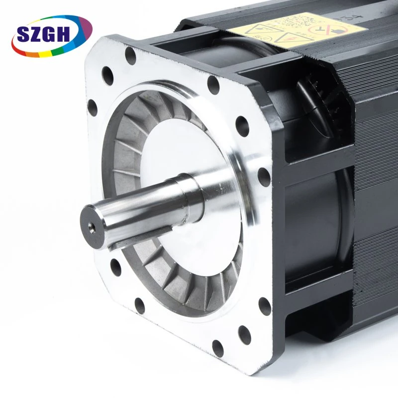 Stable Speed Control Flange Mounting 48nm 7.5kw 17A 8000rpm Asynchronus Spindle Servo Motor and Driver