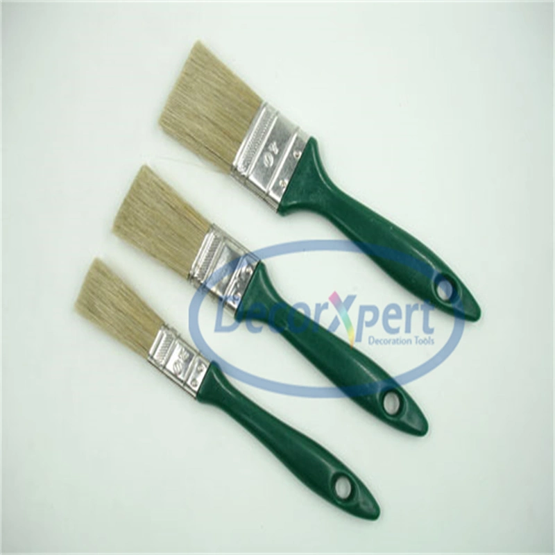 Paint Brush (Paintbrush, 100% Pure Gray Bristle Flat Brush