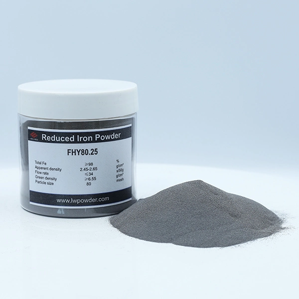 High Quality 80 Mesh 99% One Time Two Time Reduced Iron Powder for Warm Paste Welding Electrode