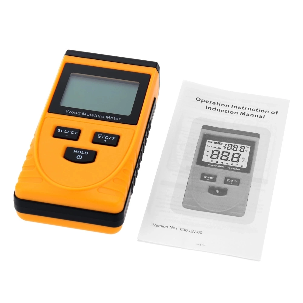 Inductive Wood Moisture Meter Humidity Tester