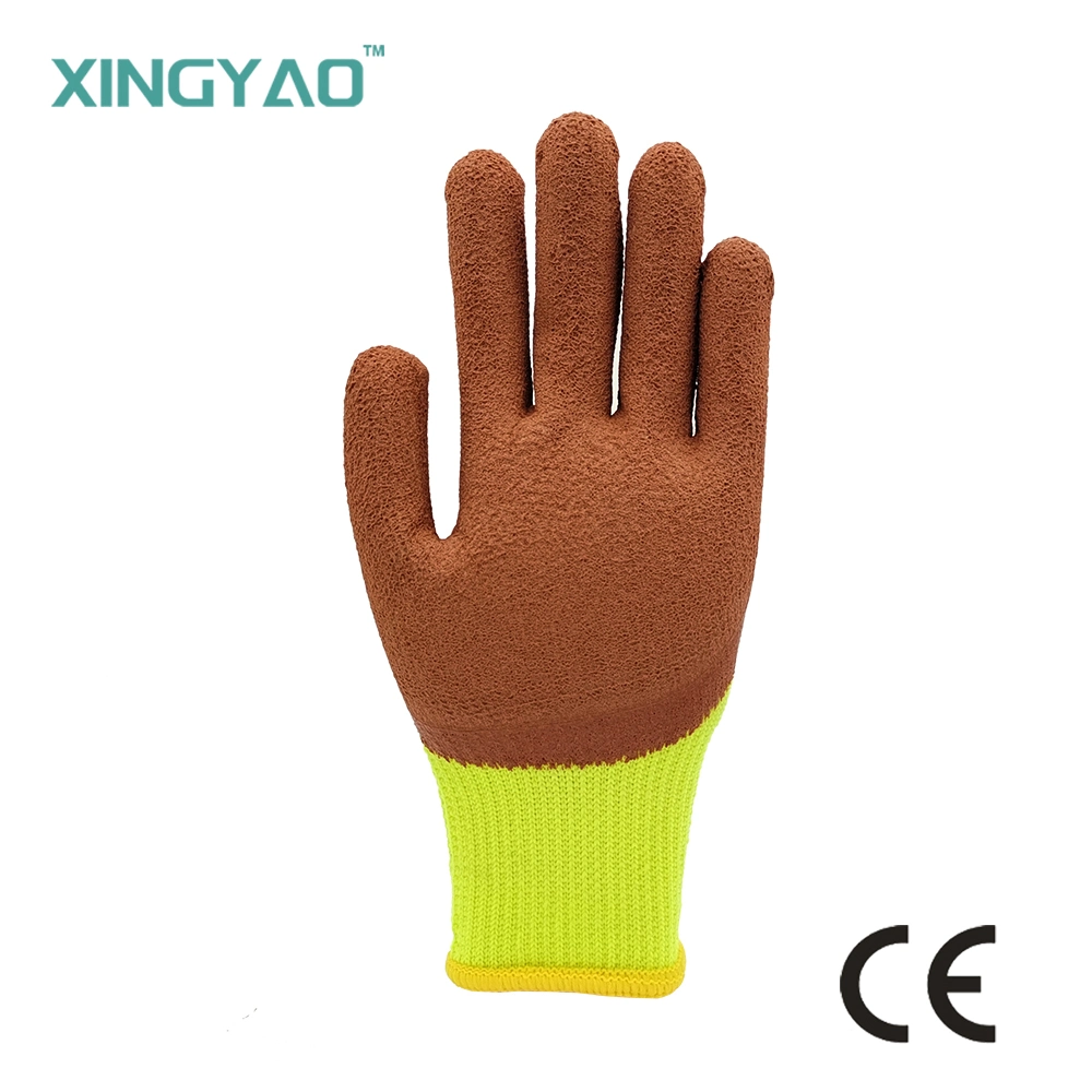 Winter Warm Acrylic Terry Wear-Resistant Work Gloves