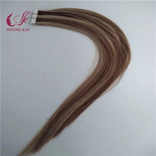 Wholesale/Supplier Hot Selling Fashion 100% Human Virgin Piano Color Virgin Remy Tape Hair Extension