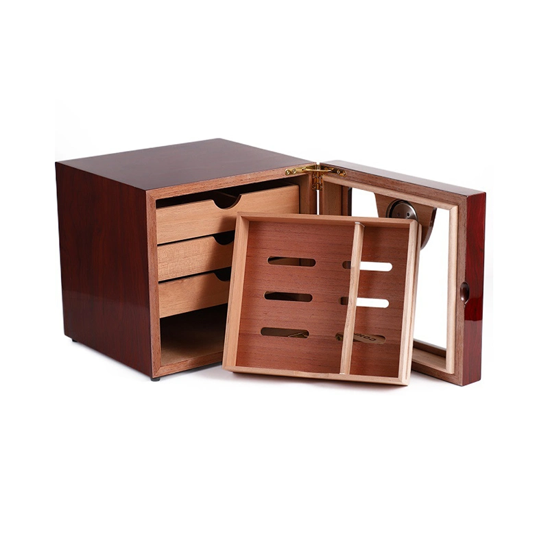 Cooler Cabinet Travel Wood Humidifier Manufacturers Prices Large Luxury for Dubai Bags Electrical Box Acrylic in Cigar Humidor