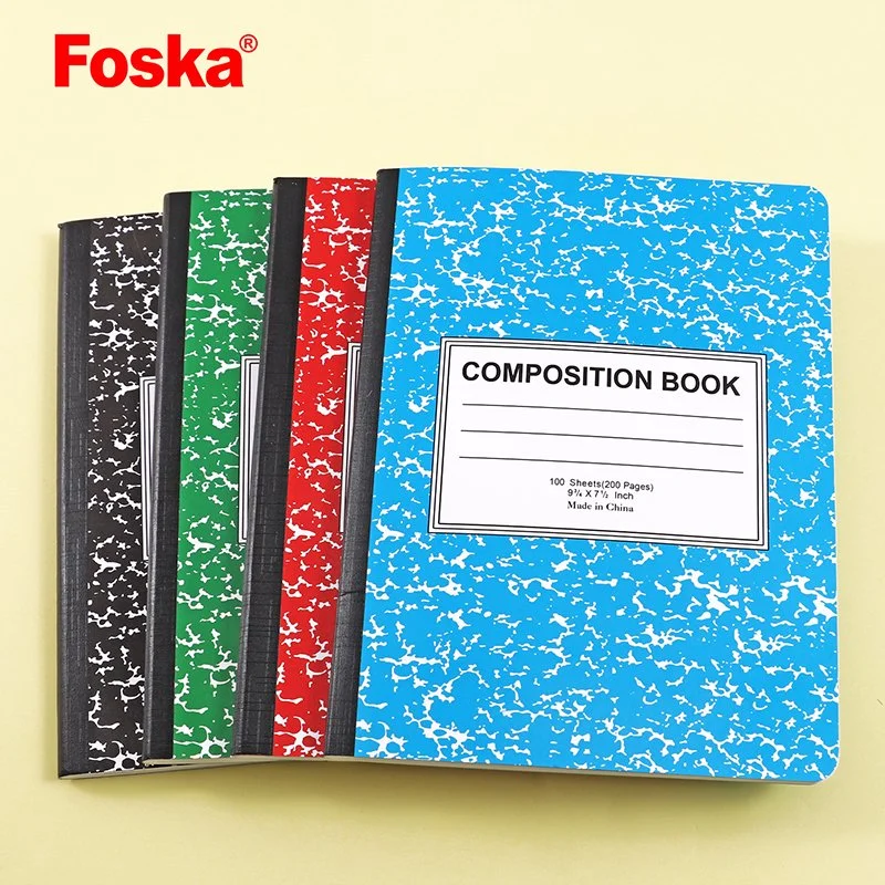 Composition Foska School Student 100 Carnet de notes