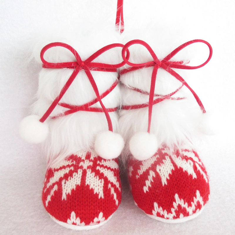 New Design Good Quality Christmas Shoes Shape Ornament Decoration