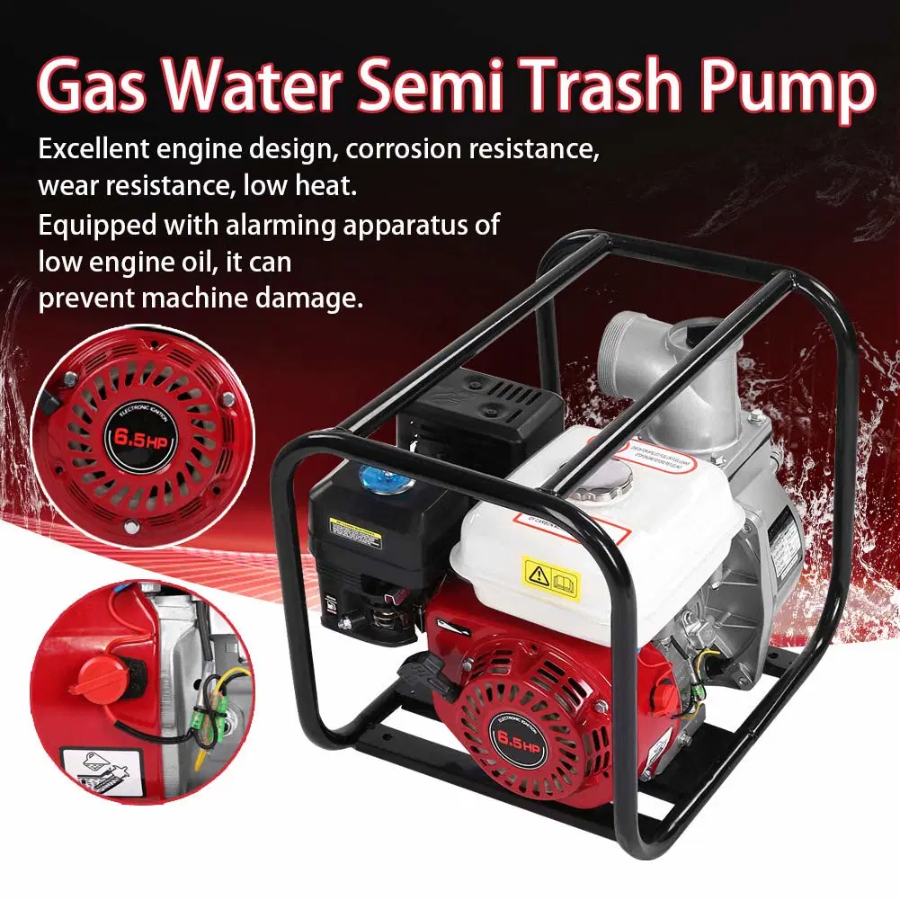 4 Stroke 6.5HP Gas-Power Agricultural 3inch Gasoline Water Pump (WP30X)