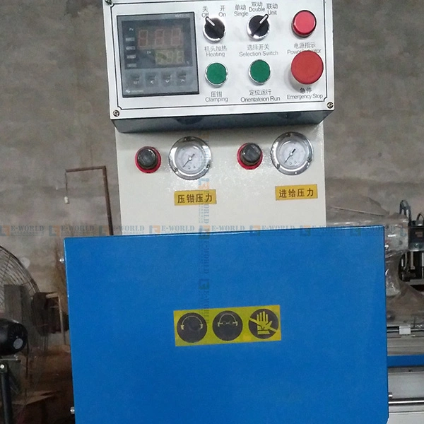 High quality/High cost performance Steel Easy Control PVC UPVC Double Head Seamless Welding Machine PVC Seamless Window Welding Machine PVC UPVC Window Process Machine