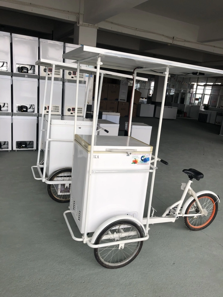 Solar Ice Cream Freezer 3 Rad Fahrrad für Afrika