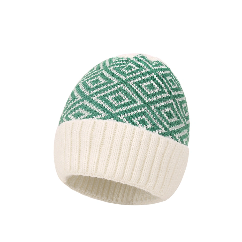 Commerce de gros bonnets de tricot Étiquette personnalisée Bonnet tricoté à bas prix promotionnels broderie logo Beanie Hat