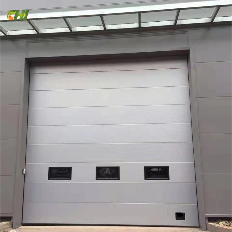 Industrial Flat Door Parts OEM Roll up Steel Security Doors Commercial Roll up Garage Door 14' X 14' for Warehouse