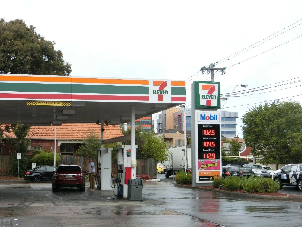 Heißer Verkauf LED Canopy Lichter Stahlstruktur für Tankstelle