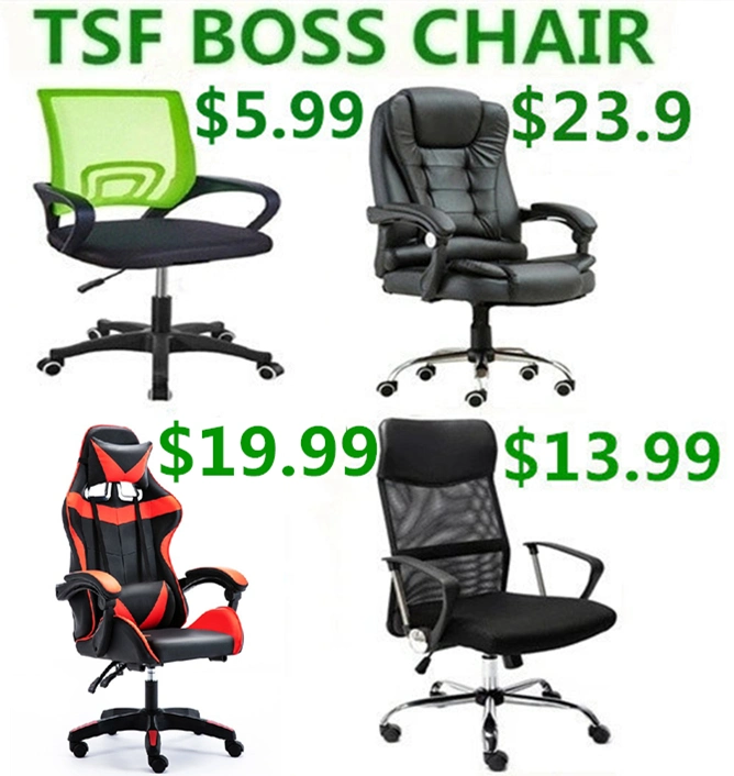 Racer Gamer Staff Executive Fabric Sport PU Meeting Boss Chair