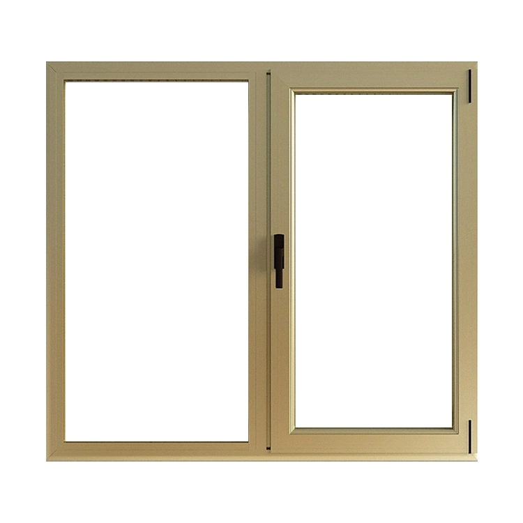 Plastic French Single Glassed UPVC Casement Window