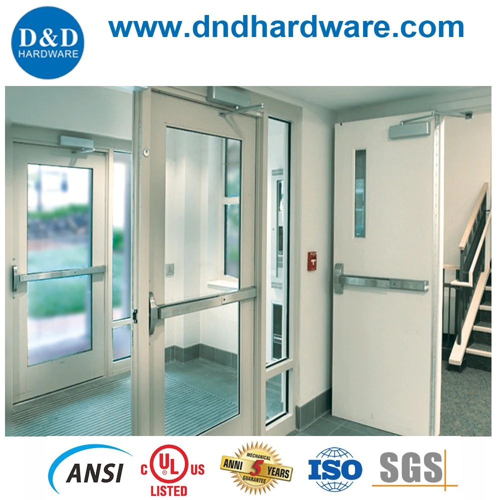 Safe Door Hardware Steel UL Listed Panic Exit Bar for Fire Door