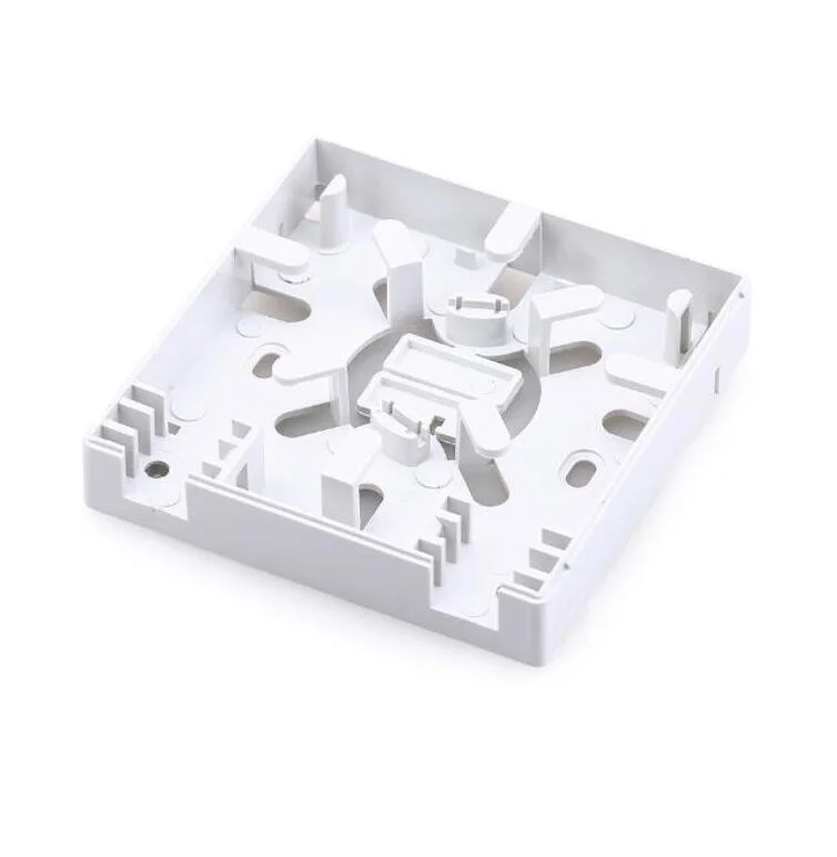 FTTH Optical Fiber Socket Distribution Box 2 Core/Port Outlet Fiber Optic Drop Cable Termination Box