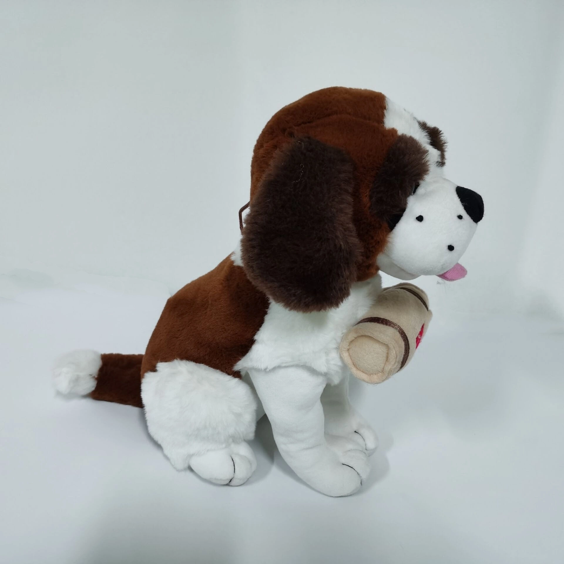 Bebé Suave felpa Anime perros Cachorro realista de los animales de peluche muñecas Dollhouse personalizada Bichon Frise Plushies para niños