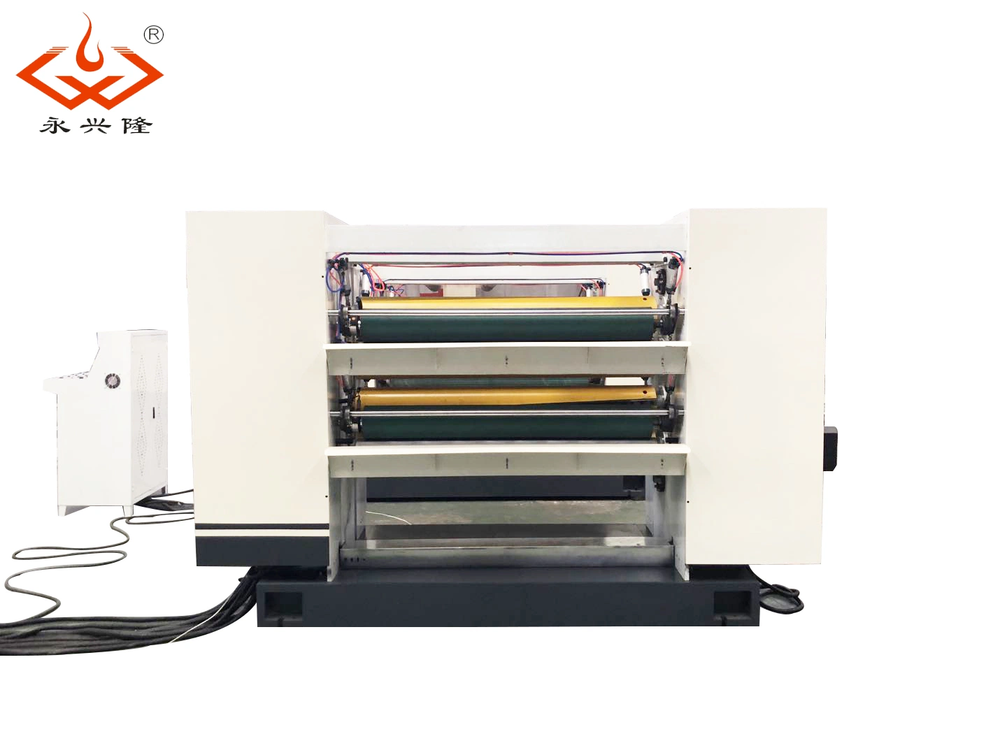 Double Layer Cut-off Machine Computer Servo Drive Cutting Machine