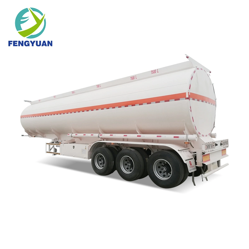 Fengyuan Brand 3 Axle Oil Tank Truck for Sale 30t 40t 50t